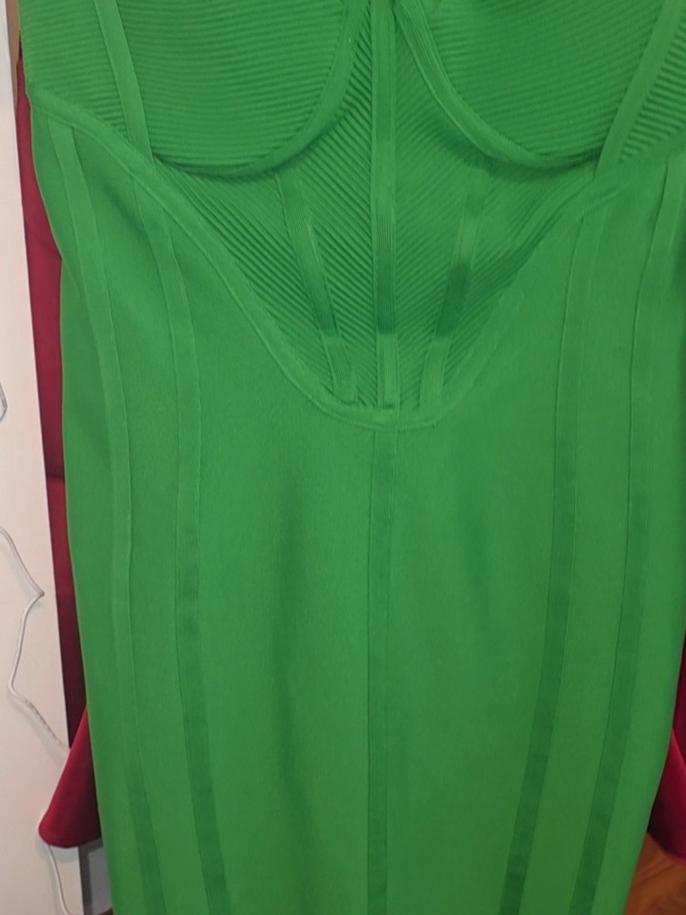 Fashion Nova Green Midi Dress